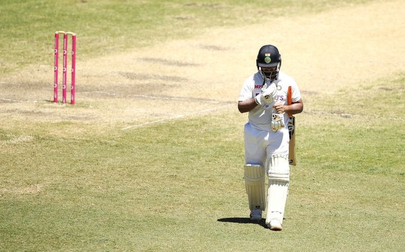 Rishabh Pant fell three short of a hundred at the SCG. (Pic: Twitter)