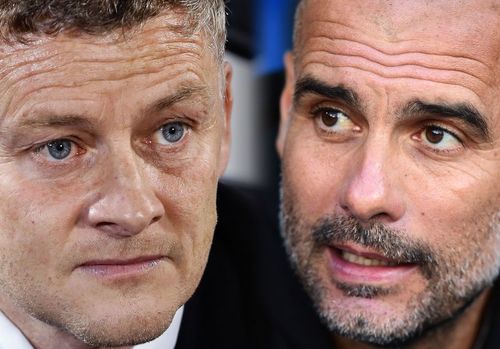 Ole Gunnar Solakjaer and Pep Guardiola