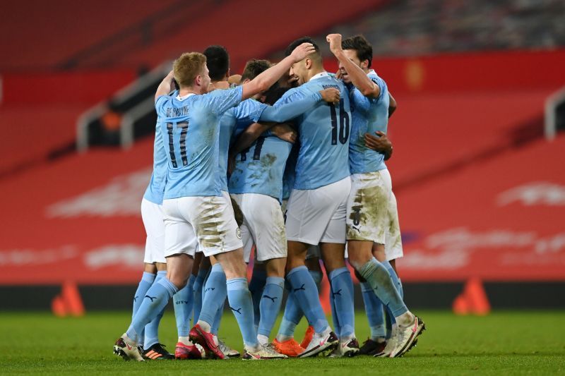 Goals from Manchester City&#039;s John Stones and Fernandinho knocked Manchester United out