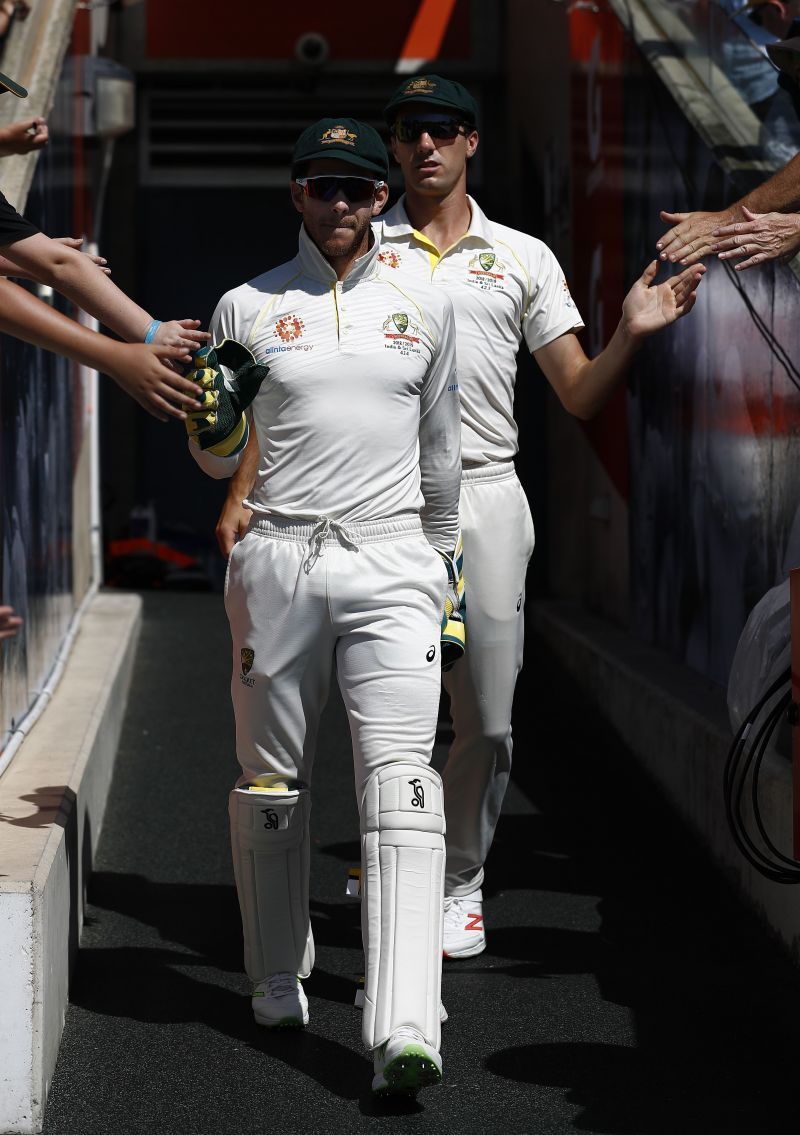 Australian captain Tim Paine and vice-captain Pat Cummins