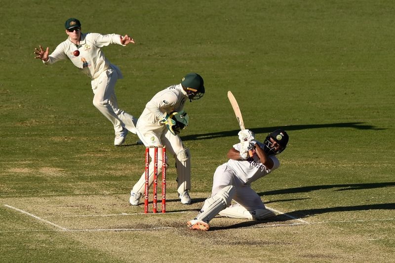 Rishabh Pant down, Australia out! Pic: Twitter