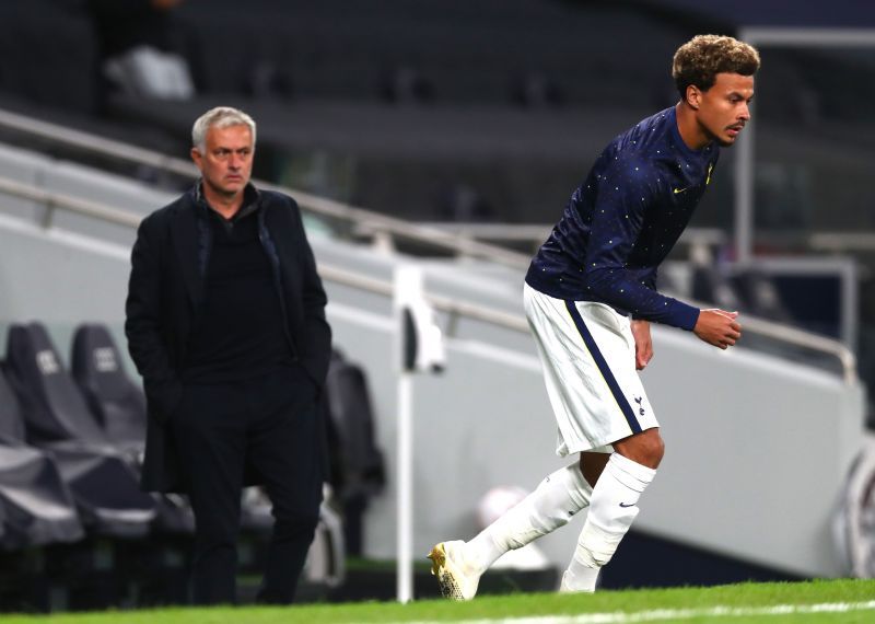 Jose Mourinho has limited Dele Alli's game time since taking over from Mauricio Pochettino.