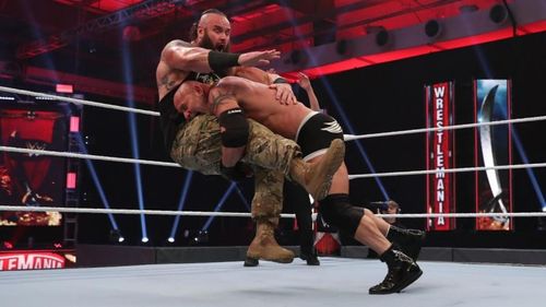 Goldberg wasn't a fan of his match against Braun Strowman at WWE WrestleMania 36.