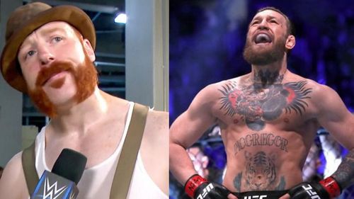 Could fans be seeing Sheamus vs Conor McGregor in the future?