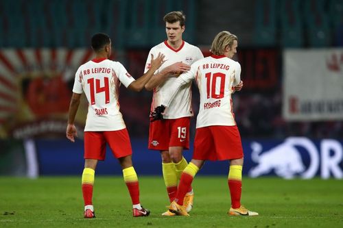 RB Leipzig in Bundesliga action