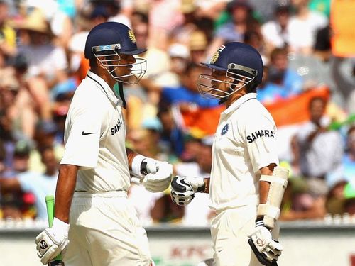 Rahul Dravid and Sachin Tendulkar were the heart of the Indian batting