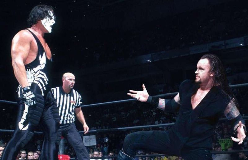 WCW's Sting and WWE's The Undertaker were major stars for their promotions