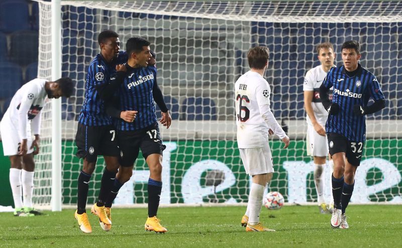 Amad Diallo (left) is joining Manchester United from Atalanta.