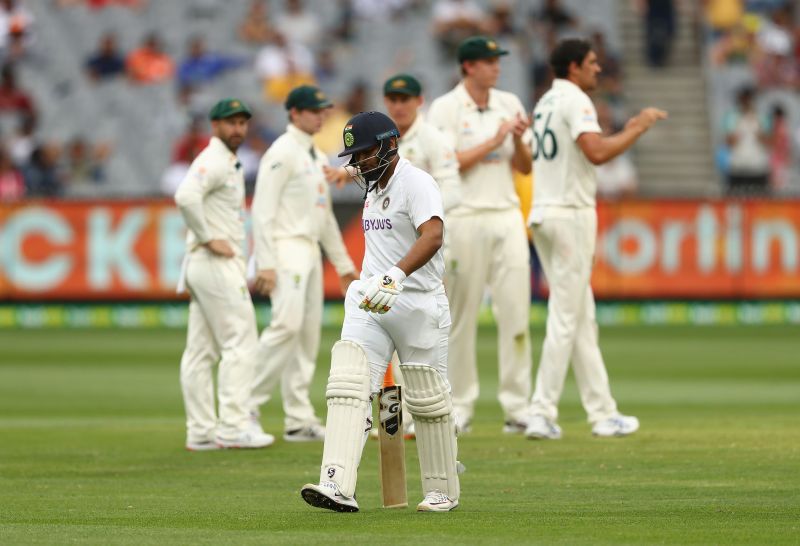 Rishabh Pant copped a blow on the left elbow while batting