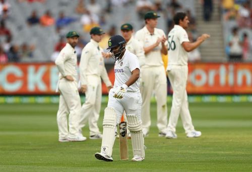 Rishabh Pant copped a blow on the left elbow while batting