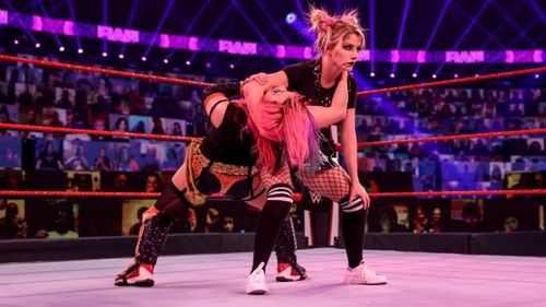 Alexa Bliss wasn't herself in the ring on WWE RAW