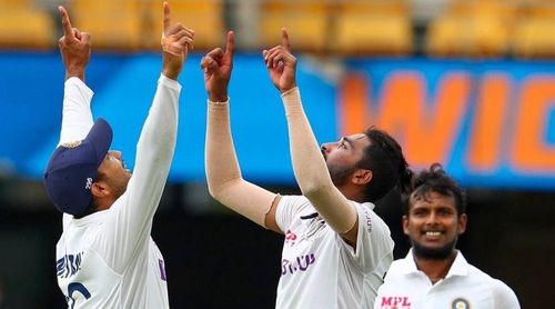 Siraj finished as India's leading wicket-taker in the Test series