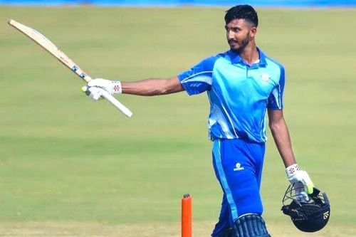 Karnataka opener Devdutt Padikkal remained unbeaten on 99 against Tripura