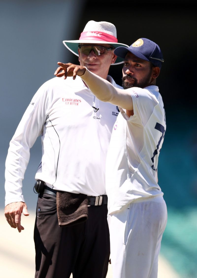 Mohammed Siraj was allegedly abused in Brisbane on Friday.