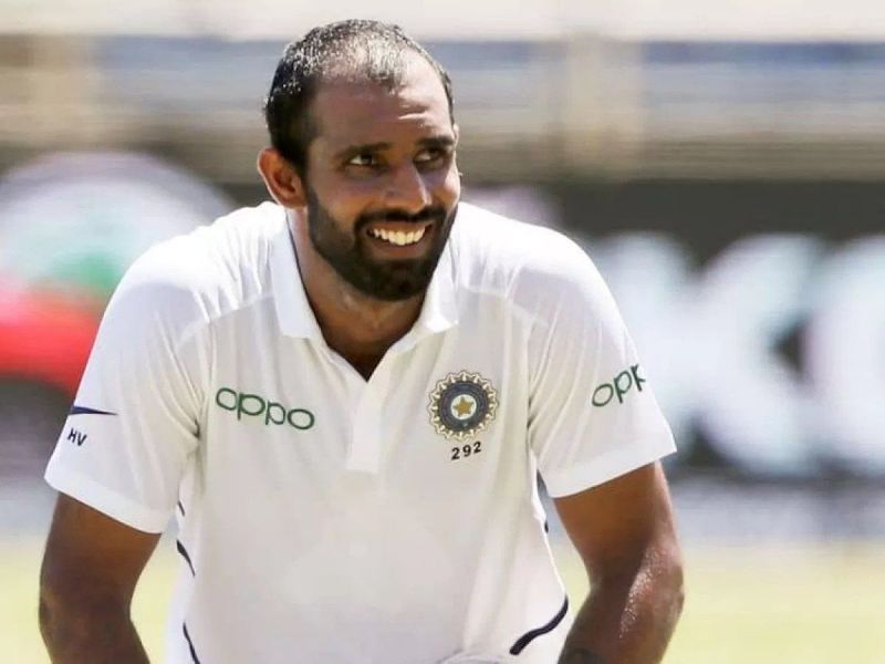 Hanuma Vihari brought up his maiden Test century against West Indies.