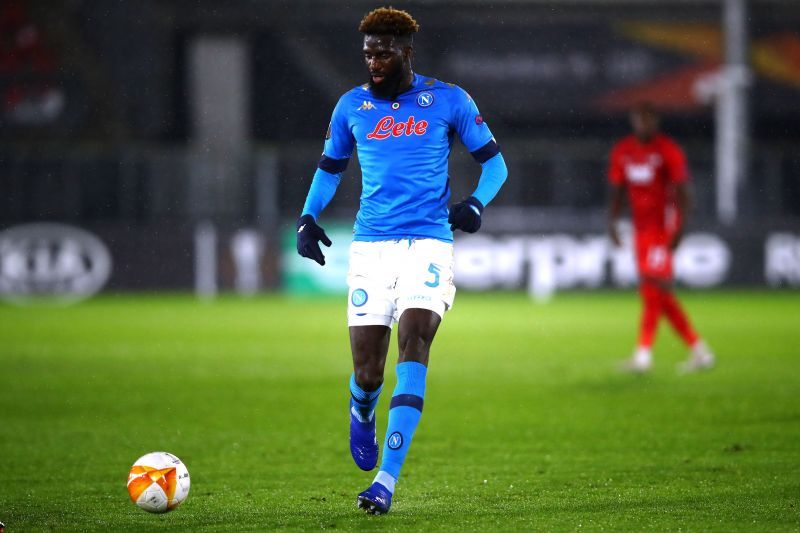 Tiemoue Bakayoko has established himself in Napoli's midfield.