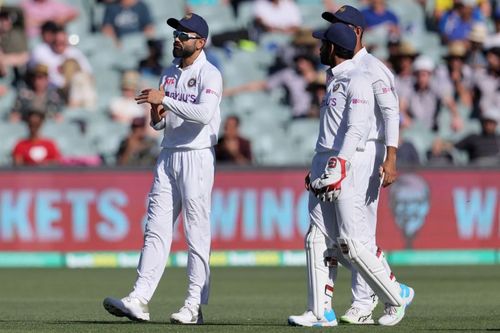 Virat Kohli captained India in the Adelaide Test