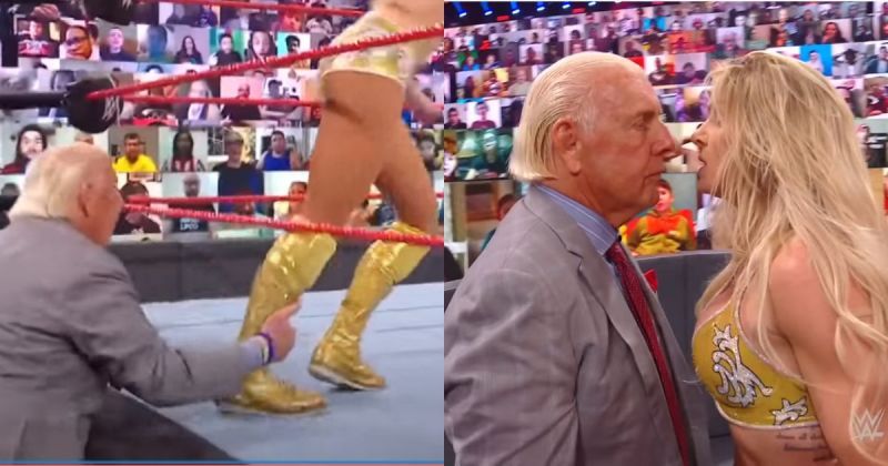Charlotte Flair was furious with her father.