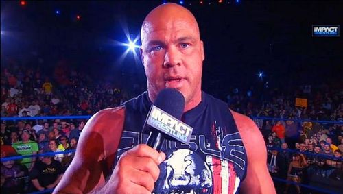 Kurt Angle spent many years in TNA