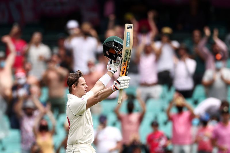 Steve Smith's century against India was his first in Test cricket since the 2019 Ashes.