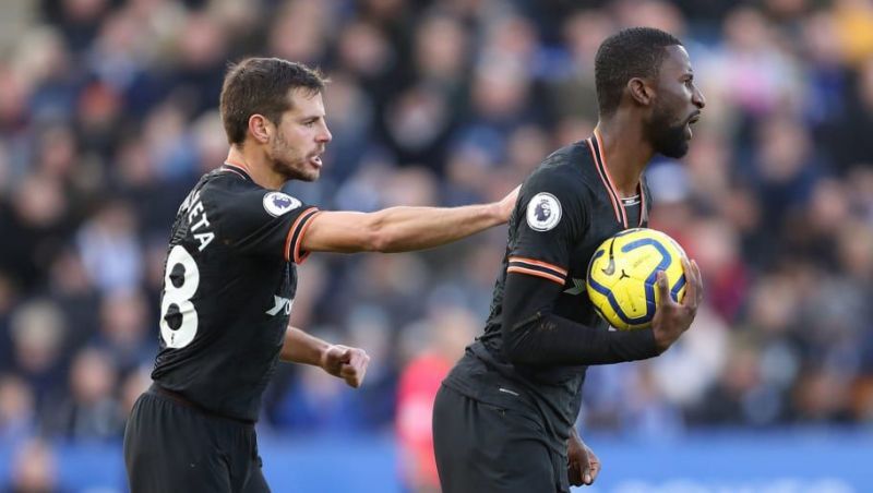 Antonio Rudiger and Cesar Azpilicueta reportedly clashed in training