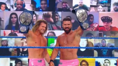 Dolph Ziggler & Robert Roode are the new SmackDown Tag Team Champions