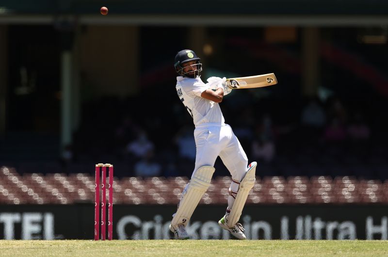 Cheteshwar Pujara reached 6000 career runs during the course of his innings