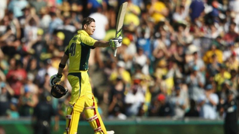 Steve Smith equalled Ricky Ponting's record of highest ODI score by an Australian captain.