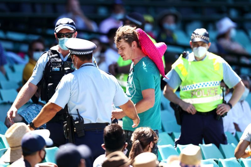 Six spectators who allegedly hurled racist abuses at Mohammed Siraj are in the custody of the New South Wales police.