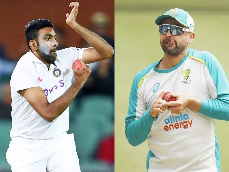 Ravichandran Ashwin and Nathan Lyon