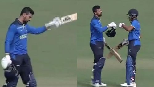 Vivek Singh registered his maiden T20 hundred against Jharkhand in Syed Mushtaq Ali Trophy 2021