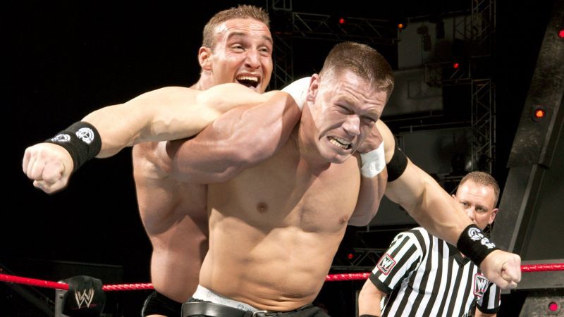 Chris Masters and John Cena