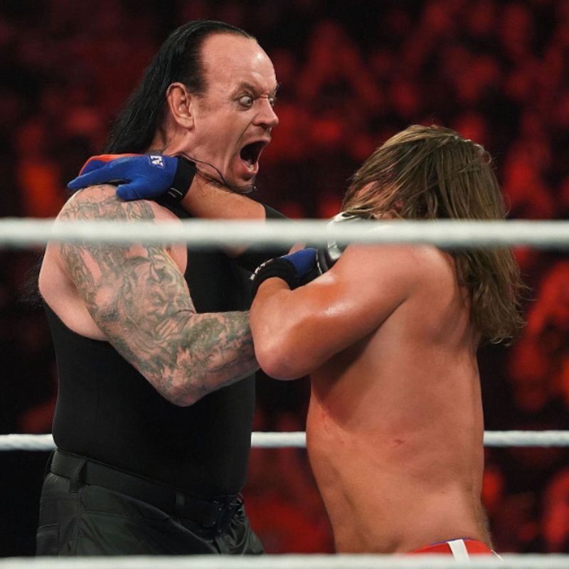 The Undertaker made a surprise appearance at last year's Elimination Chamber