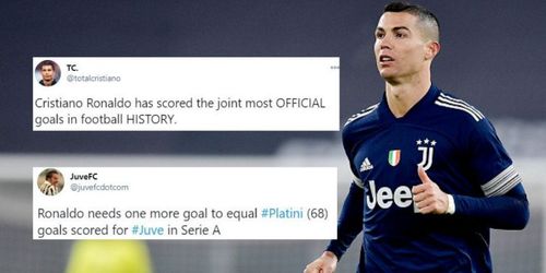 Cristiano Ronaldo once again got his name on the score sheet for Juventus