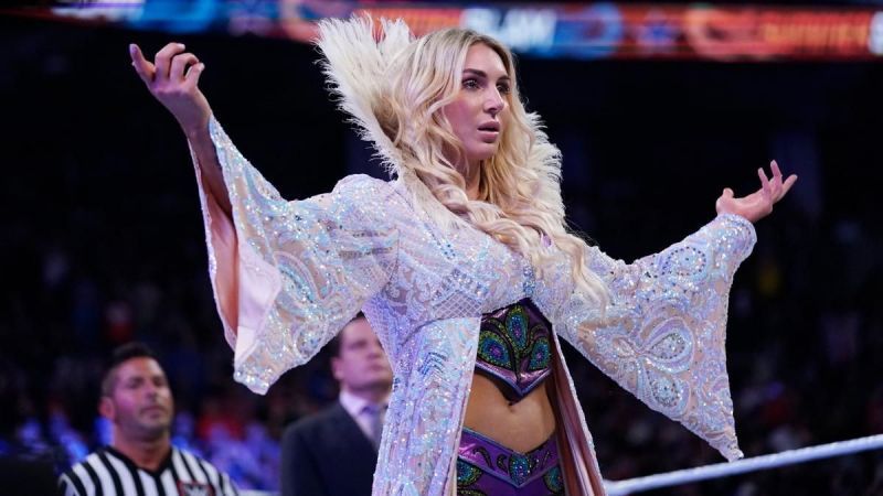 Charlotte Flair at SummerSlam 2019.