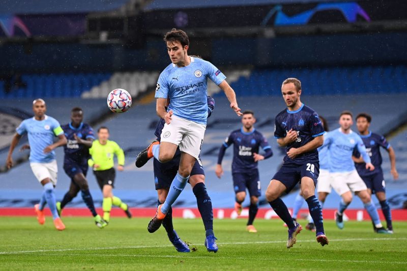 Eric Garcia in action for Manchester City