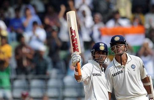 Gautam Gambhir made his Test debut under Rahul Dravid's captaincy