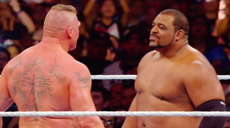 Keith Lee and Brock Lesnar had a very interesting confrontation at last year&#039;s Royal Rumble