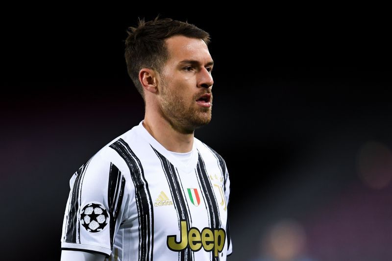Aaron Ramsey scored his first goal for Juventus in over a year.