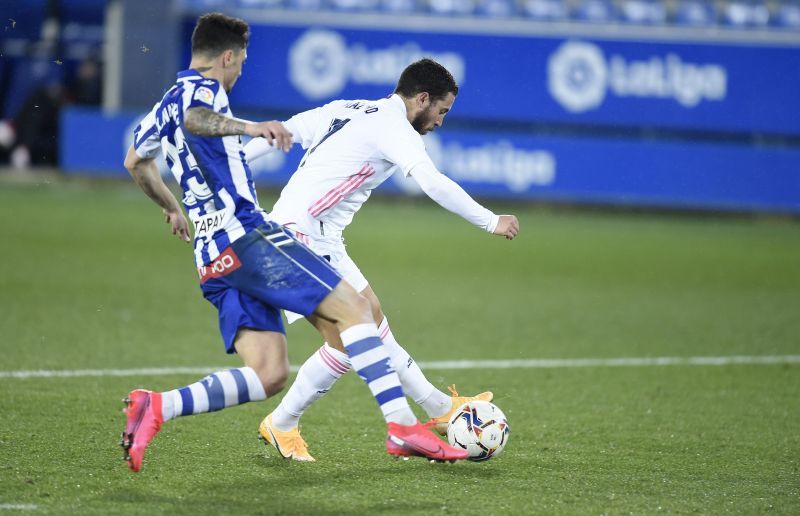 Eden Hazard scored a goal and provided an assist for Real Madrid