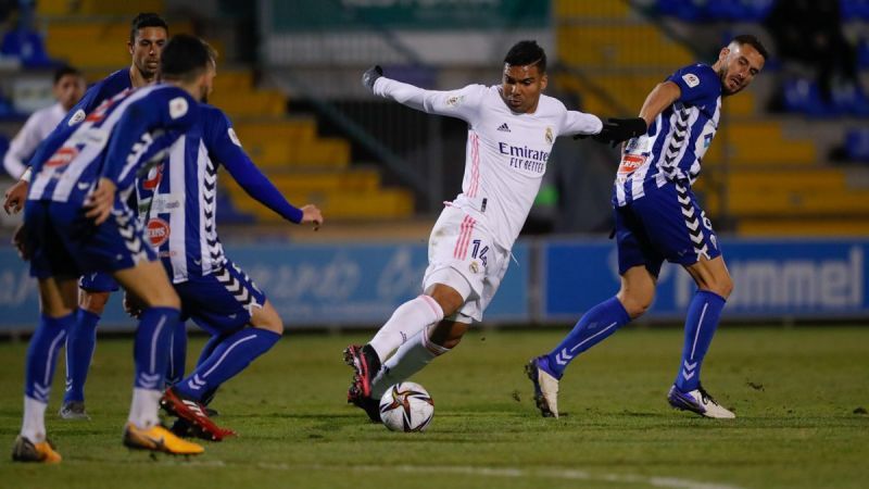 Real Madrid were eliminated from the Copa del Rey by third-tier side Alcoyano.