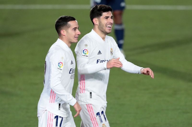 Lucas Vazquez and Marco Asensio