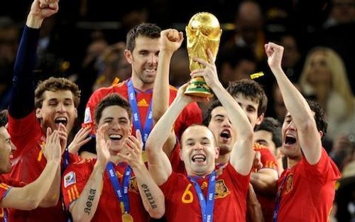 Barcelona legend Andres Iniesta was a World Cup winner with Spain