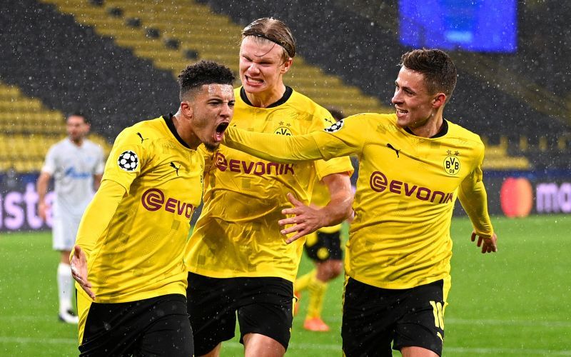 Dortmund superstars Sancho and Haaland