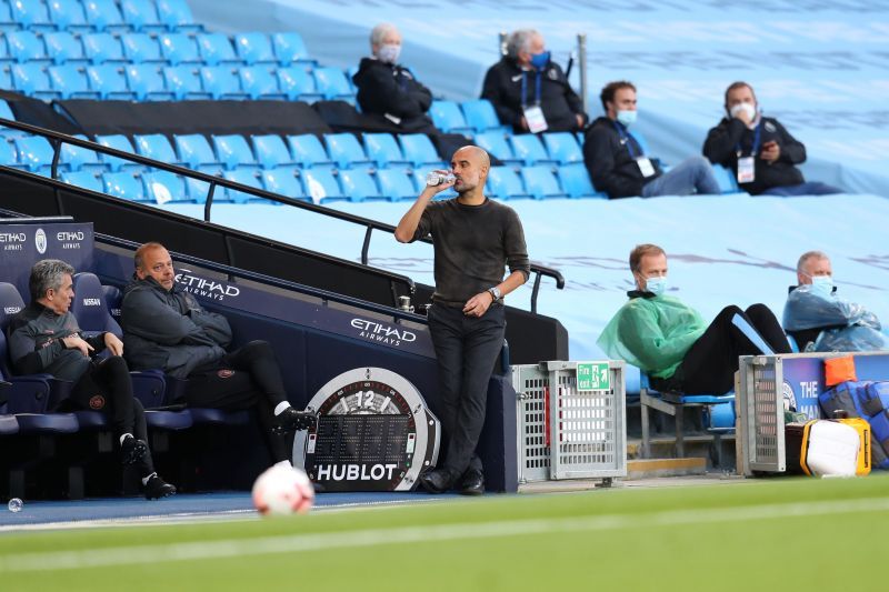 Manchester City manager Pep Guardiola