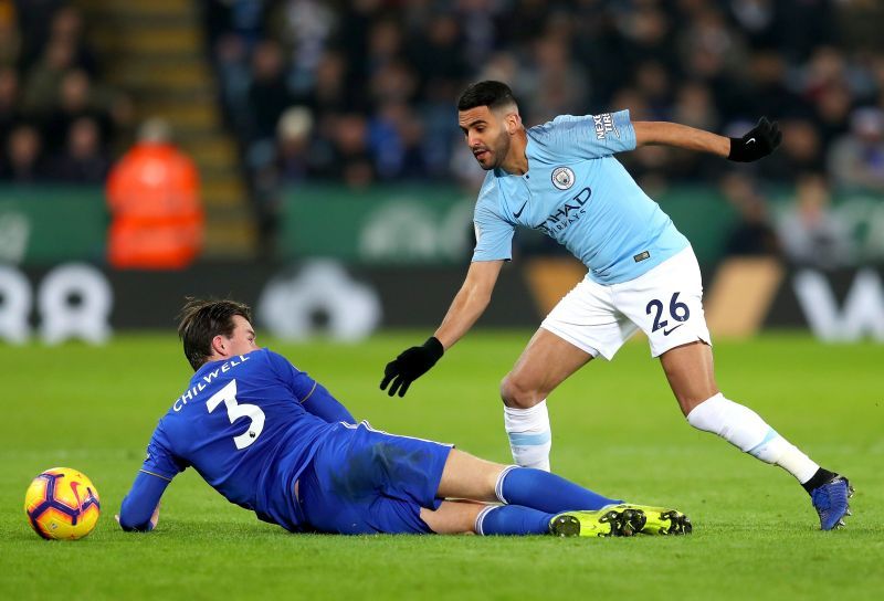 Mahrez will be up against Chilwell this weekend