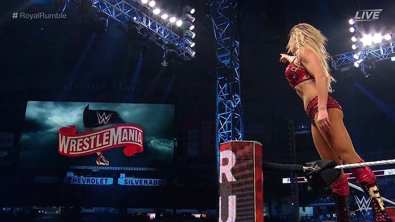 Charlotte Flair won the 2020 WWE Women's Royal Rumble