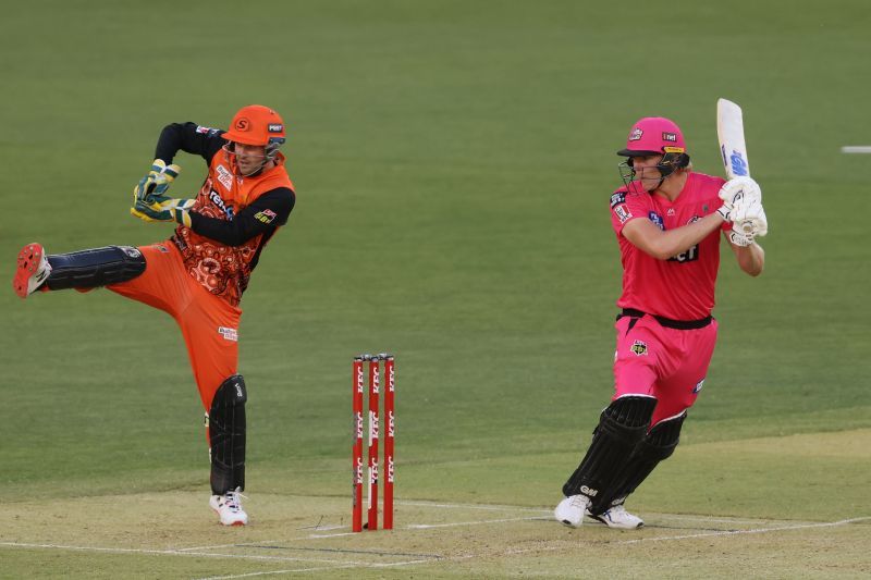 Sydney Sixers in action against Perth Scorchers