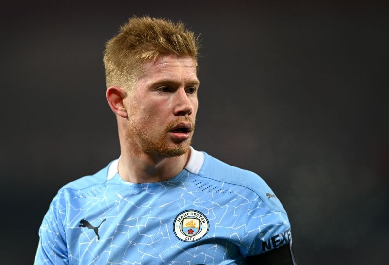 Kevin De Bruyne's current contract at Manchester City expires in the summer of 2023