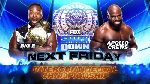 A rematch for Big E's title is in the books for next week's SmackDown.